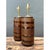 Vintage Geometric Pattern Ceramic Lamps - a Pair For Sale - Image 10 of 12