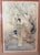 Up for sale is a wonderful antique late 19th century Ogata Gekko Japanese woodblock print. It's signed in several sections...