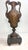 Bronze Antique Ornate Bronze Patinated Marble Victorian Ewer Mantle Garniture Vase For Sale - Image 8 of 15