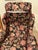 Smith Brothers of Berne Traditional Floral Tilt-Back Chair and Ottoman - Set of 2 For Sale - Image 15 of 17