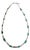 Vintage Southwestern Silver Beads and Turquoise Nuggets Necklace by Matthew Izzo For Sale