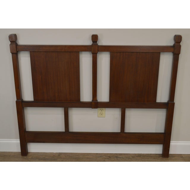 Spanish Colonial Style Vintage Hardwood Full Size Headboard Chairish