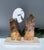 1970s 1970s Pair of Carved Onyx Stone Bookends For Sale - Image 5 of 8