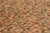 1990s Contemporary Gabbeh Tan/Blue Wool Rug - 3'5'' X 4'9'' For Sale - Image 5 of 10