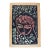 1950 Guillain Siroux “Visage Rose” French Modernist Mixed Media Portrait For Sale