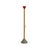 The Callimaco Floor Lamp, designed by the renowned Italian architect Ettore Sottsass for Artemide in 1982, is a true...