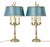 Gold Mid-Century Modern Table Lamps by Einar Backstrom, 1960, Set of 2 For Sale - Image 8 of 8