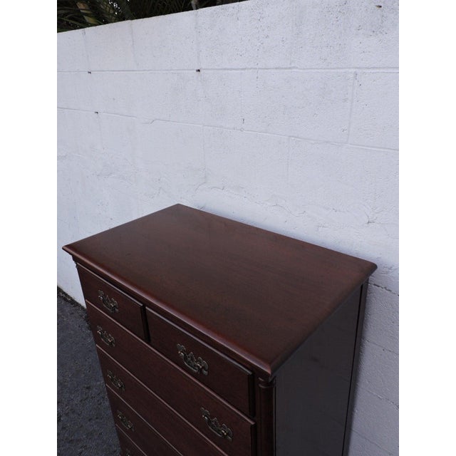 Solid Mahogany Chest Of Drawers By James Mccreery And Co New York Chairish
