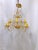 1950's Decorative Brass Chandelier For Sale - Image 10 of 10