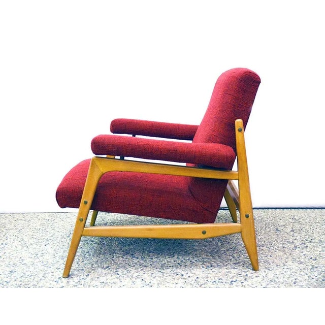 Wood Scandinavian Armchairs and Sofa, 1960s, Set of 3 For Sale - Image 7 of 13