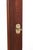 Mid 20th Century Vintage Mahogany Dark Stained Medical Display Cabinet-Unmarked For Sale - Image 5 of 12