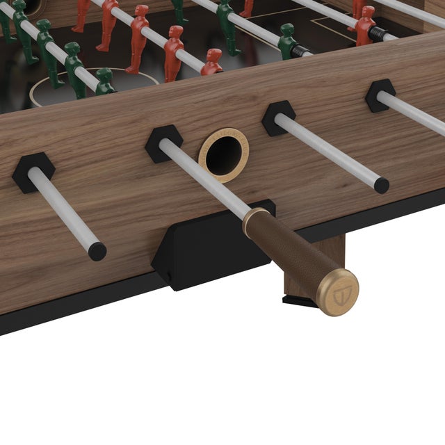 Chesterfield Foosball Table from Wood Tailors Club, in New conditions. Designed from 2000 Signed by Maker
