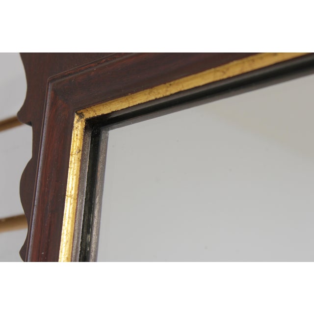 Wood Friedman Brothers Chippendale Mahogany Mirror For Sale - Image 7 of 14