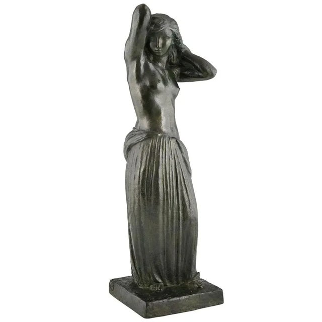 Georges Gori, Art Deco Standing Nude, 1930, Bronze For Sale - Image 12 of 12