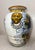 Monumental Antique Hand Painted Italian Majolica Terracotta Pottery Olive Vase For Sale - Image 13 of 15