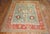 Green Green Orange Antique Oushak Rug For Sale - Image 8 of 18