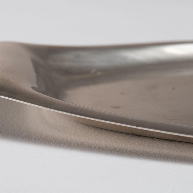 20th Century French Silver-Plated Tray For Sale - Image 12 of 15