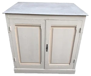 Painted Fir Cabinet, 1950s