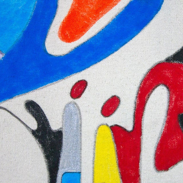 “The Music Mind” by Nathalie Gribinski – Contemporary Abstract Expressionism, Rhythm & Color For Sale - Image 4 of 7