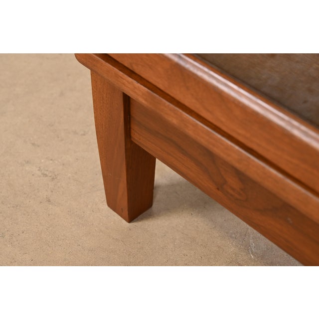 Brown Arts & Crafts Walnut Six-Stack Barrister Bookcase by Hale For Sale - Image 8 of 11