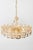 Gold Large Gilt Brass and Crystal Glass Chandelier attributed to Palwa, Germany, 1960s For Sale - Image 8 of 17