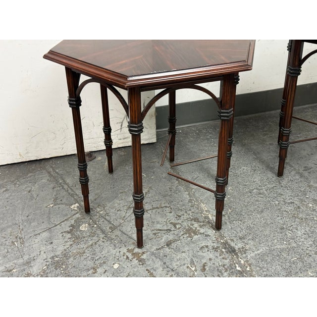 Therien Studio Workshop Macassar Ebony Side Tables, Pair For Sale - Image 12 of 12