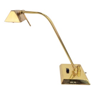 Vintage Adjustable Brass Table Lamp by Egon Hillebrand for Hillebrand Leuchten, Germany, 1970s For Sale
