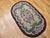 American Vintage American Hand Hooked Rug, Wool & Cotton, Floral Pattern, Folk Art Tapestry, 3x5 For Sale - Image 3 of 15