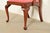 Henkel Harris Queen Anne Solid Cherry Wood Armchairs, Pair For Sale - Image 10 of 15