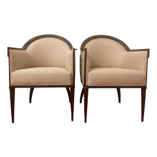 Vintage French Side Chairs by Jean-Rémy Couradette, 2000, Set of 2 For Sale