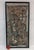 Mixed media framed art on canvas, signed by African artist Georges Ebrin Adingra on back on canvas; Visual area measures...