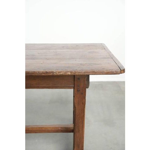 Antique Oak Dining Table For Sale - Image 9 of 14