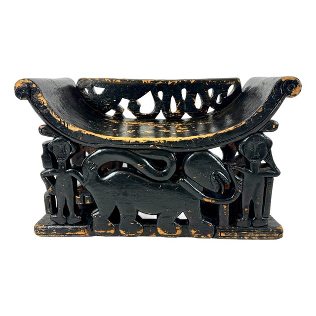 Antique Cameroon Duala Prestige Stool, 1890s For Sale