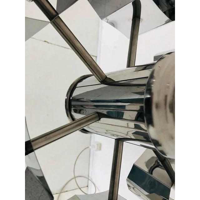 1960s Mid-Century 6-Light Chandelier, 1960s For Sale - Image 5 of 12