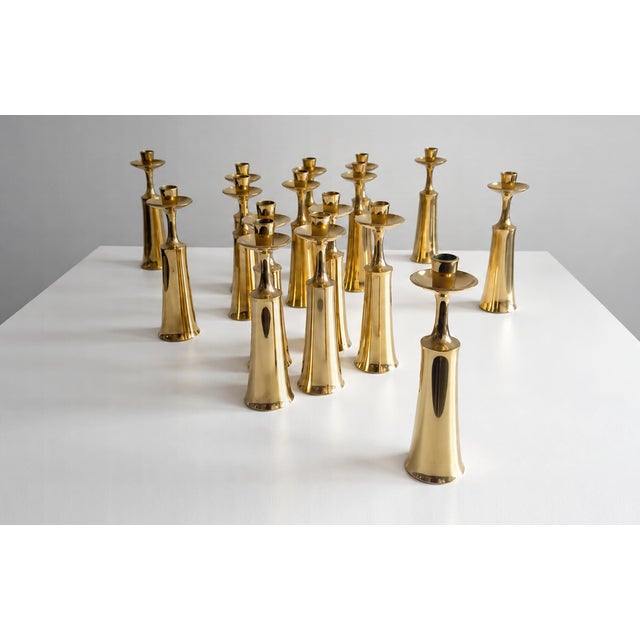 1950s Candleholders by Jens Harald Quistgaard for Dansk Design, 1950s, Set of 2 For Sale - Image 5 of 7