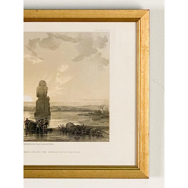 Print of Colossal Statues by Roberts, 19th Century For Sale - Image 4 of 5