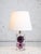 Glass Daum France Coppelia Crystal Table Lamp For Sale - Image 7 of 8