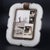 Gold Murano Glass Photo Frame by Archimede Seguso for Seguso Vetri D'arte, 1940s For Sale - Image 8 of 18