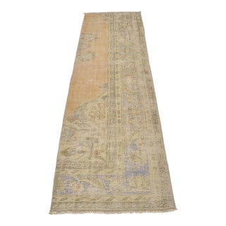 Vintage Anatolian Hallway Runner Rug For Sale