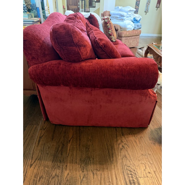Ethan Allen Ethan Allen Marris Camelback Sofa From 2004 For Sale - Image 4 of 7