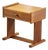 Small Teak Bedside Table, 1960s For Sale