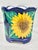 Vintage Mexican Sunflower Planter For Sale - Image 4 of 12