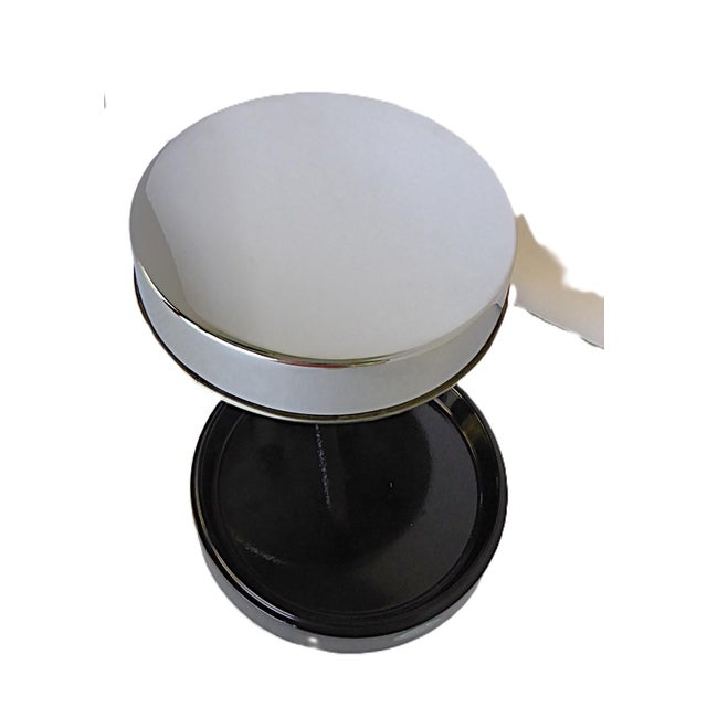 Chrome Streamline Modern Gei Folding Table Desk Lamp by Enrique Aparicio Spain 1960 For Sale - Image 8 of 14