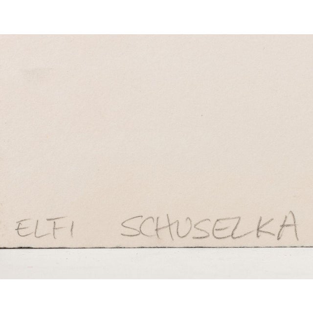 Paper Elfi Schuselka Abstract Composition Prints, 3 For Sale - Image 7 of 18
