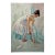 Mid-20th Century Signed S. Hills - Ballerina Adjusting Pointe Shoe, Oil on Canvas For Sale