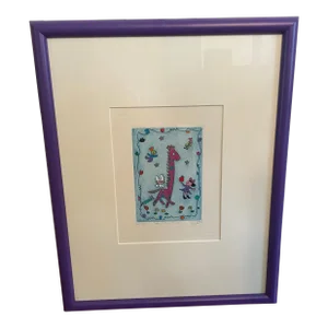 Late 20th Century Framed, Signed, Limited Edition Delia Reiss Artwork