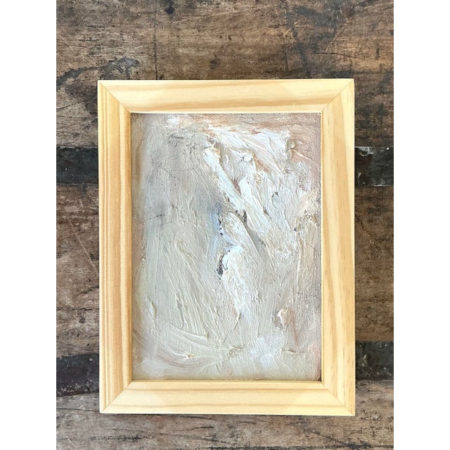 Vintage Original Oil Painting on Board For Sale - Image 11 of 12