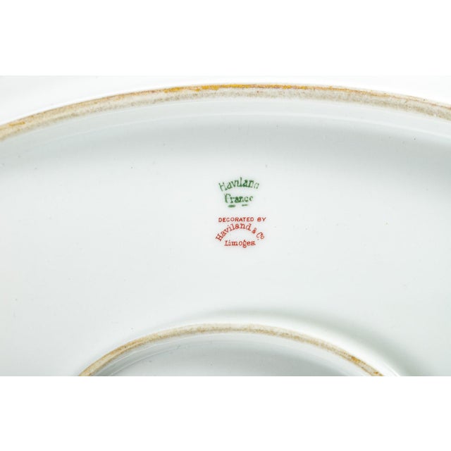 Vintage Haviland Limoges Marquis French Porcelain Dinnerware China Set With Serving Pieces—74 Pieces For Sale - Image 10 of 12