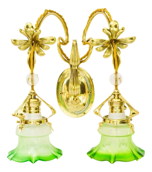 Double Wall Lamp, Vienna, 1908