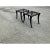 Mid-Century Style Klismos Ottomans - Pair For Sale - Image 4 of 6